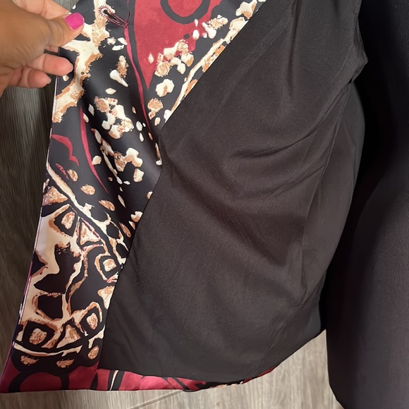 Chico's print blazer jacket - Picture 10 of 16